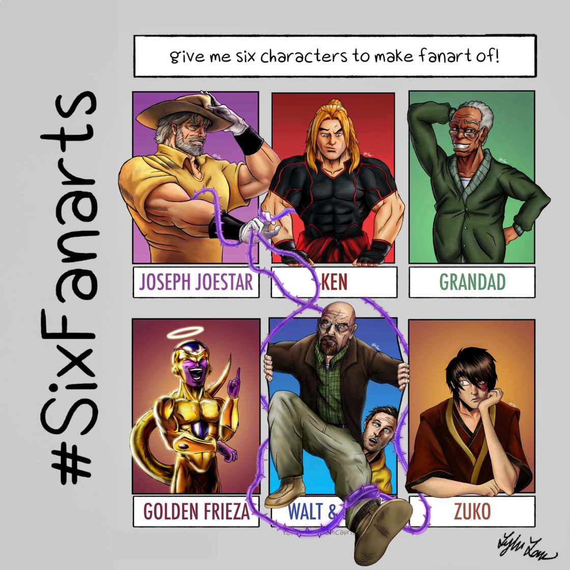 #SixFanarts